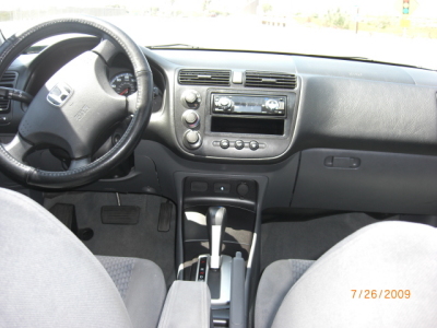 05 Honda Civic Interior